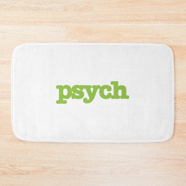 Item preview, Psych Green Lettering, White Background  designed and sold by Tello1.