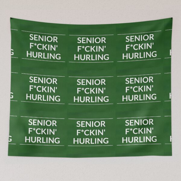 Item preview, Senior F*ckin' Hurling designed and sold by MoodieByDesign.