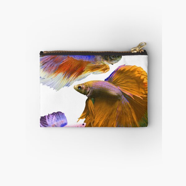 Item preview, 3 drawn fighting fish rainbow colorful designed and sold by Muk1.