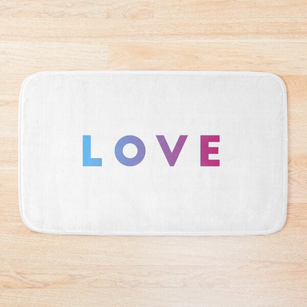 Item preview, LOVE blue to maroon pretty gradient text designed and sold by loshijosdesma2.