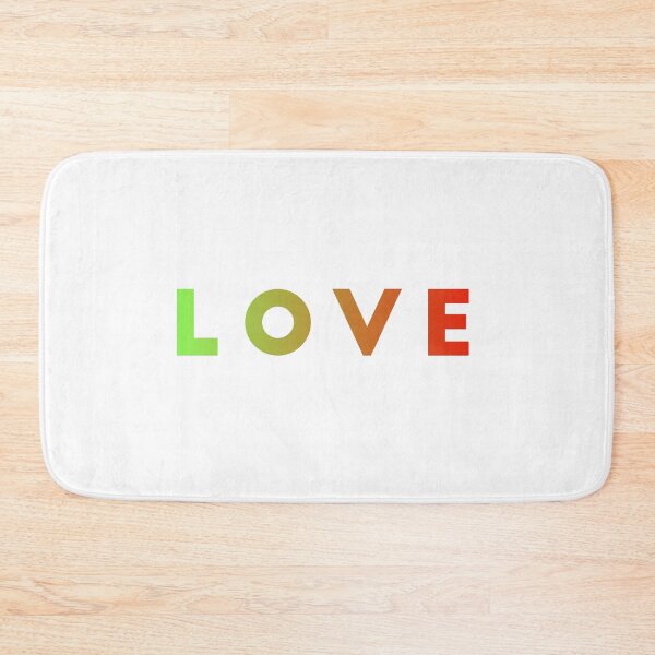 Item preview, LOVE green to orange pretty gradient text designed and sold by loshijosdesma2.