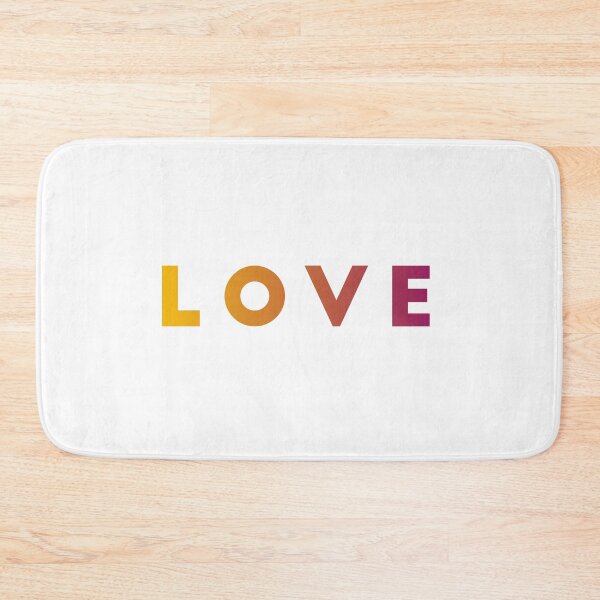 Item preview, LOVE yellow to maroon pretty gradient text designed and sold by loshijosdesma2.