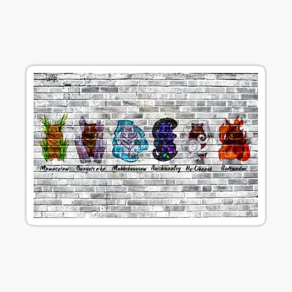 Bear Clans Sticker