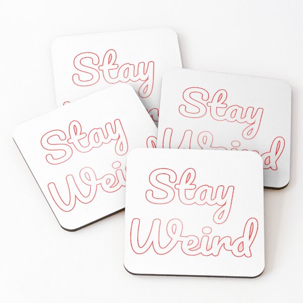 Item preview, Stay Weird Asheville designed and sold by Bug & Brush.