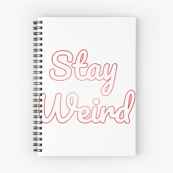 Item preview, Stay Weird Asheville designed and sold by Bug & Brush.