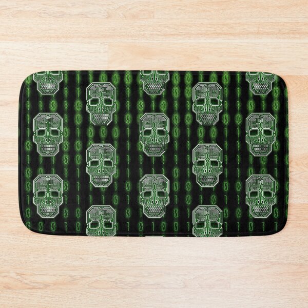 Item preview, Skull Hacker Pattern designed and sold by hacktees-shop.