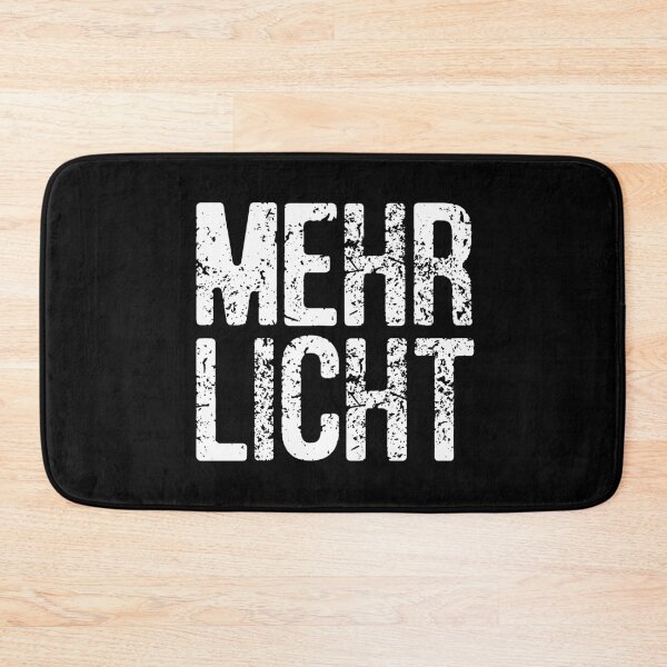 Item preview, Mehr Licht! Goethe's Last Words. More Light! German Typography designed and sold by kierkegaard.