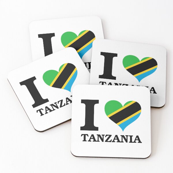 Item preview, I ❤ TANZANIA designed and sold by NattyWear.