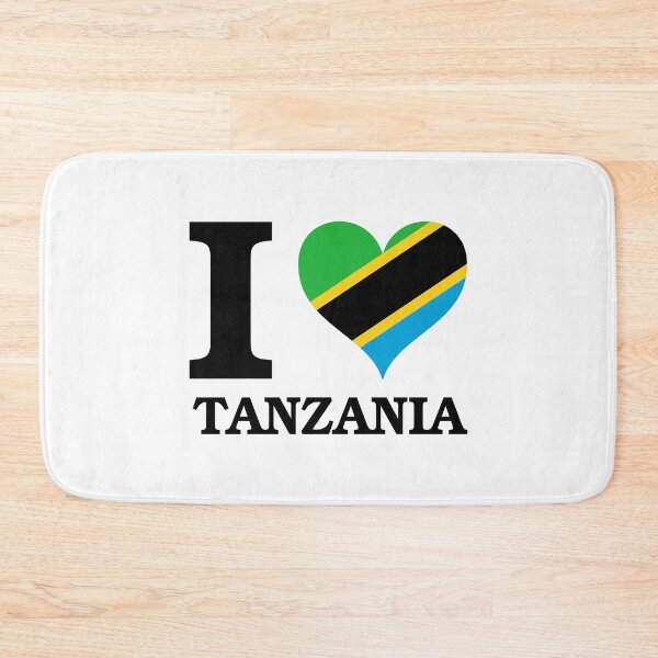 Item preview, I ❤ TANZANIA designed and sold by NattyWear.