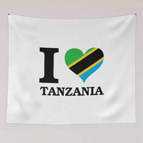 Item preview, I ❤ TANZANIA designed and sold by NattyWear.