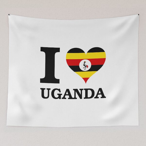 Item preview, I ❤ UGANDA designed and sold by NattyWear.