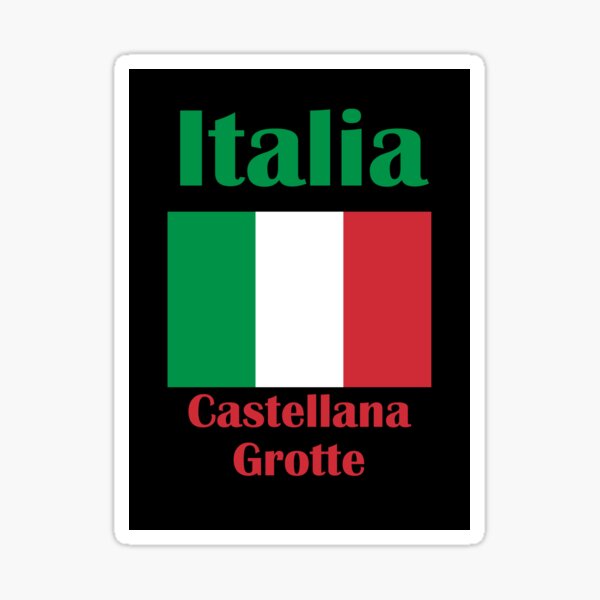 Artikel-Vorschau von Castellana Grotte Italien, designt und verkauft von CrankyOldDude.