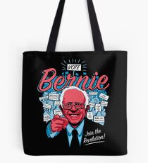 Bernie Sanders Revolution Tote Bag