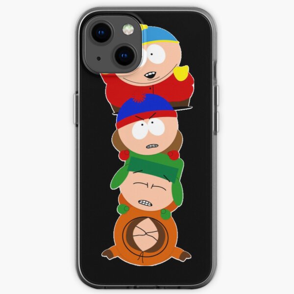 South park - Eric Cartman, Kyle Broflovski, Stan Marsh et Kenny McCormick - Prenez le pill-up Coque souple iPhone