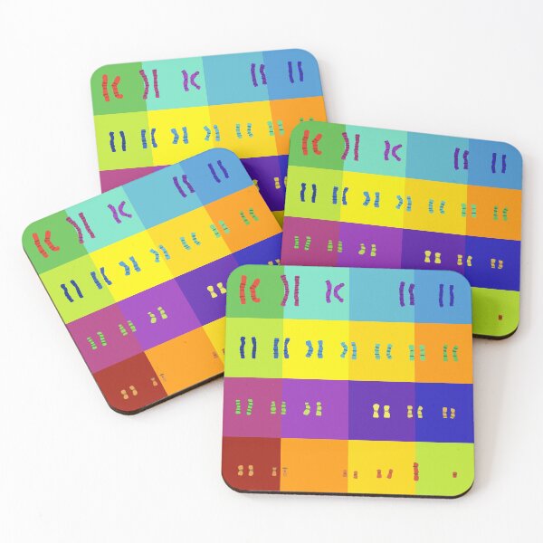 Item preview, Rainbow Karyotype designed and sold by Hodgepodge Bricolage.