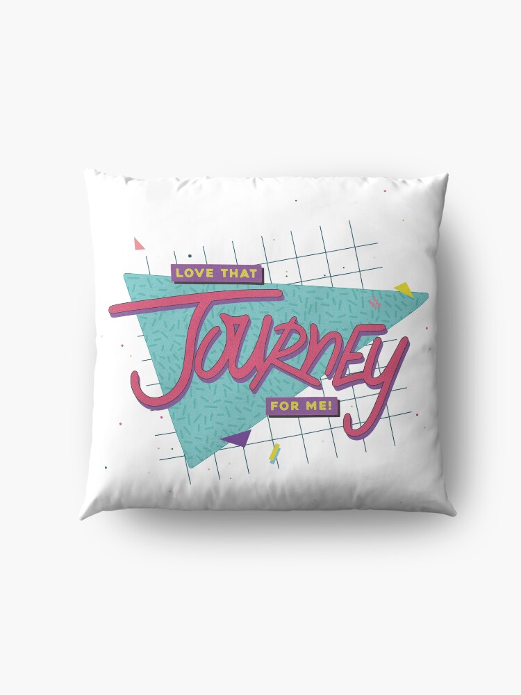 Alternate view of Love That Journey For Me Floor Pillow