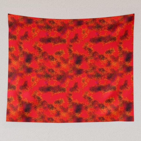 Item preview, Stained Glass Camouflage -- Ruby Red Camo Pattern designed and sold by SeguinM.