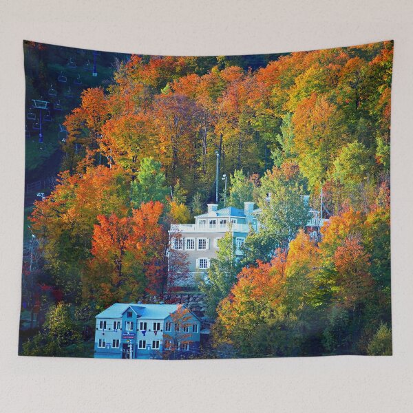 Item preview, Bromont Resort in Autumn designed and sold by Yannik Hay.