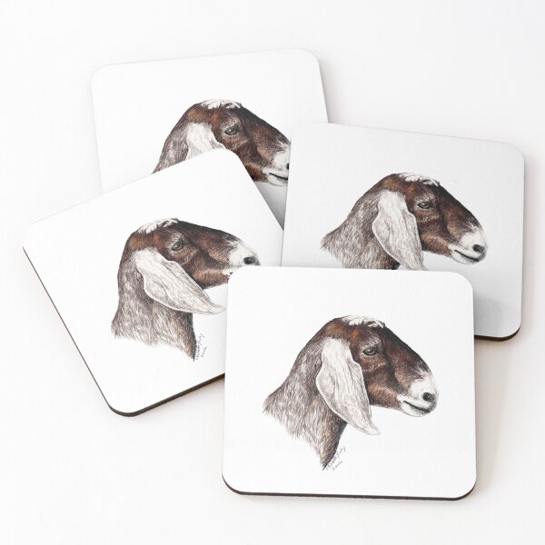 Item preview, Nubian Goat Head Profile designed and sold by Charlotte Yealey.