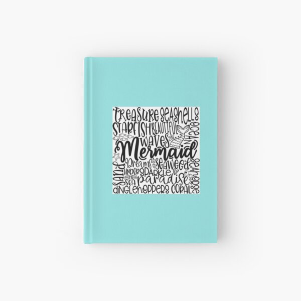 Mermaids Ocean Design Hardcover Journal