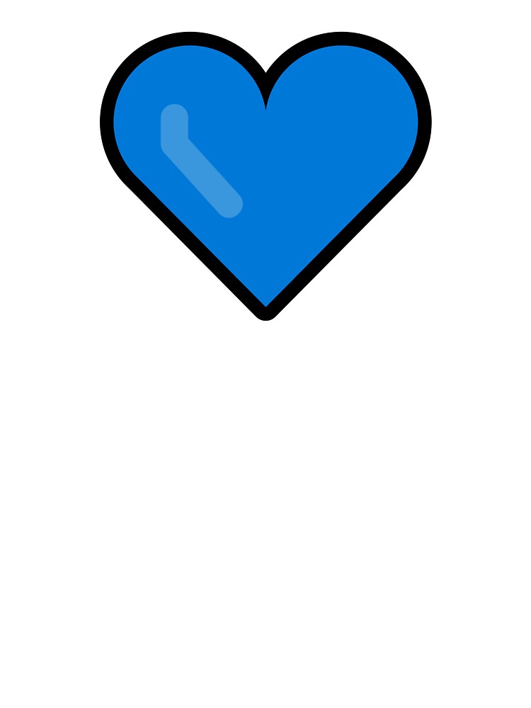 Blue Heart Emoji (U+1F499)