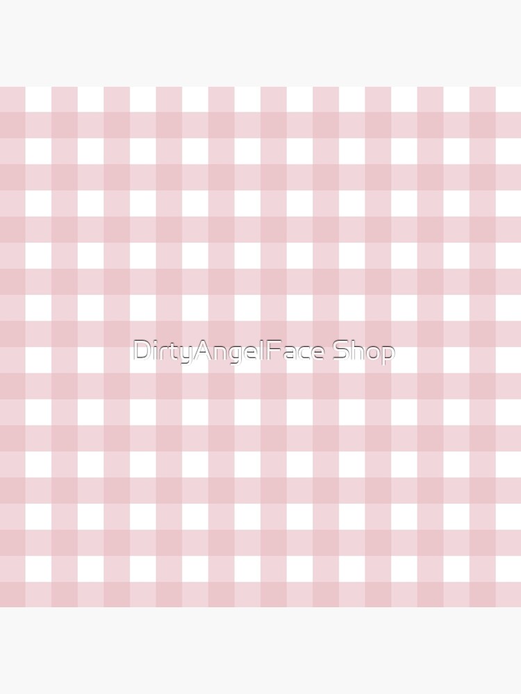 light pink checkered