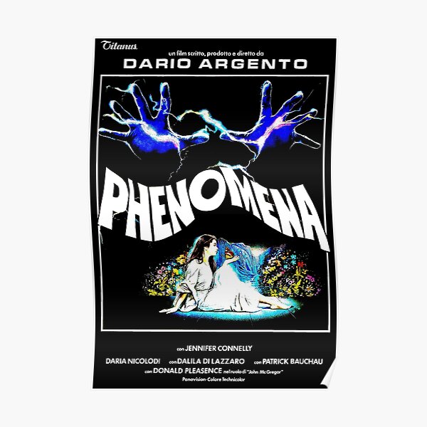 PHENOMENA 1985 HORROR MOVIE! Poster