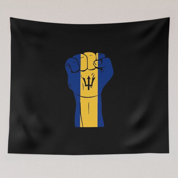 Item preview, RAISED FIST BARBADOS designed and sold by NattyWear.