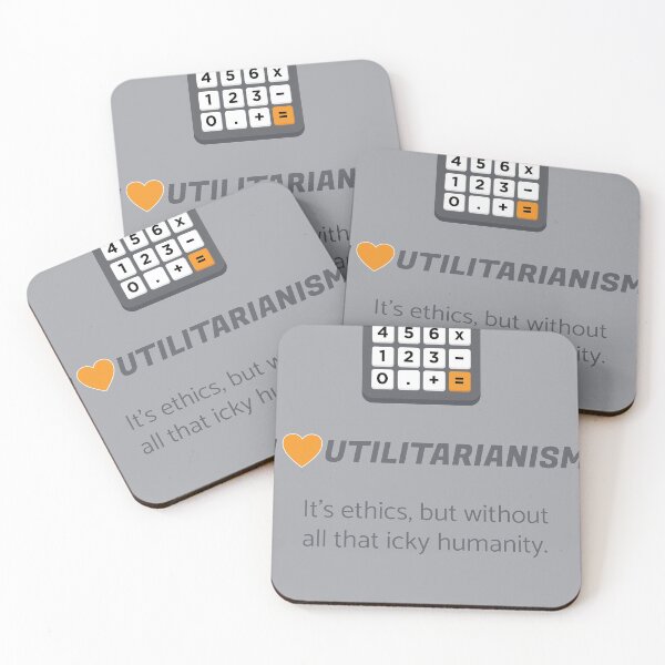 Item preview, I Heart Utilitarianism designed and sold by Logical Style.