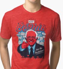 Bernie Sanders Revolution Tri-blend T-Shirt