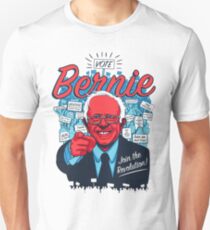 Bernie Sanders Revolution Slim Fit T-Shirt