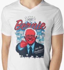 Bernie Sanders Revolution Men's V-Neck T-Shirt