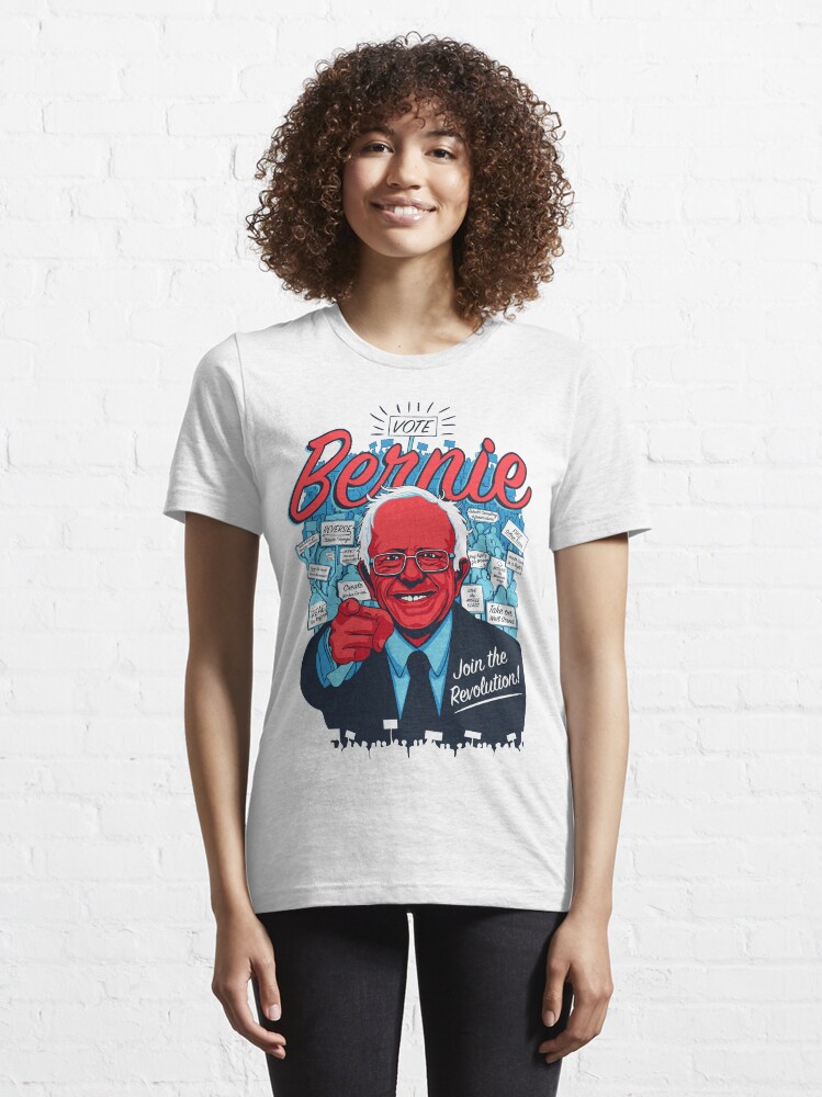 Alternate view of Bernie Sanders Revolution Essential T-Shirt