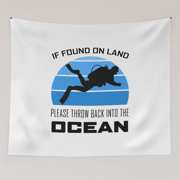 Item preview, Scuba Diver Silhouette Diving Love Dive Funny Quote Ocean designed and sold by CreatedByHeidi.