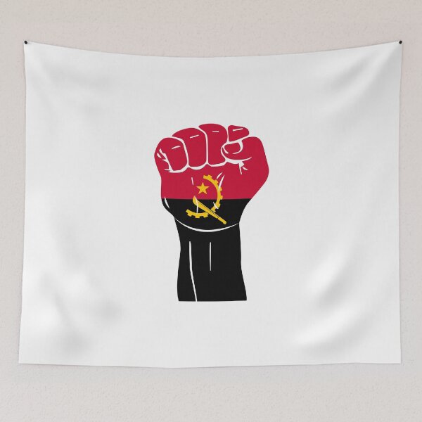 Item preview, RAISED FIST ANGOLA designed and sold by NattyWear.