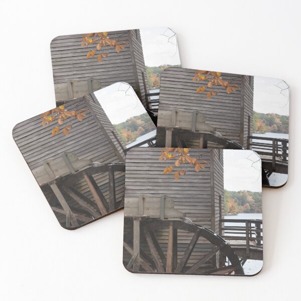 Item preview, Grist Mill water wheel in the autumn designed and sold by Allen Penton.