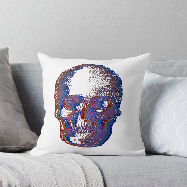 Item preview, Glitchy Skull-Dark Version designed and sold by typoedheart.