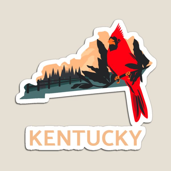 Artikelvorschau, Kentucky entworfen und verkauft von Artsthetic Collection.