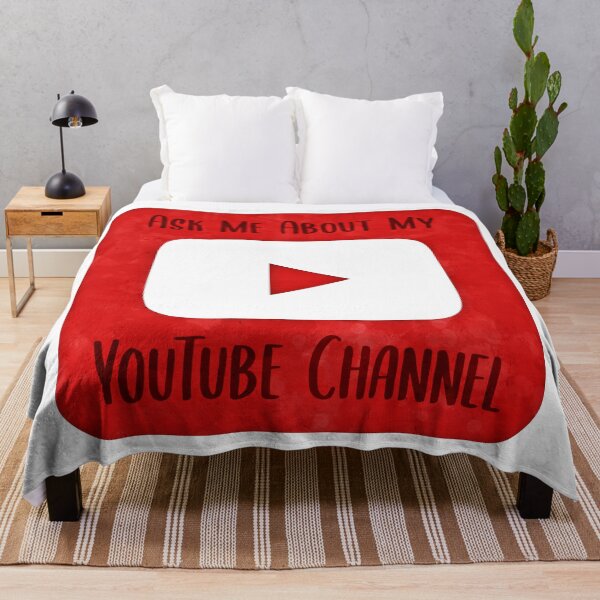 Item preview, Ask Me About My YouTube Channel designed and sold by Jarrod Vandenberg.
