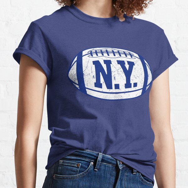 Ann Arbor Tees New York, NY City Skyline - NYC Broadway Yankees Giants Rangers T-Shirt