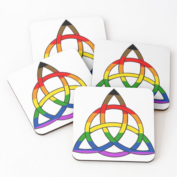 Artikelvorschau, Regenbogen-Triquetra entworfen und verkauft von tlims287.