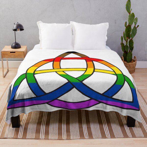 Artikelvorschau, Regenbogen-Triquetra entworfen und verkauft von tlims287.