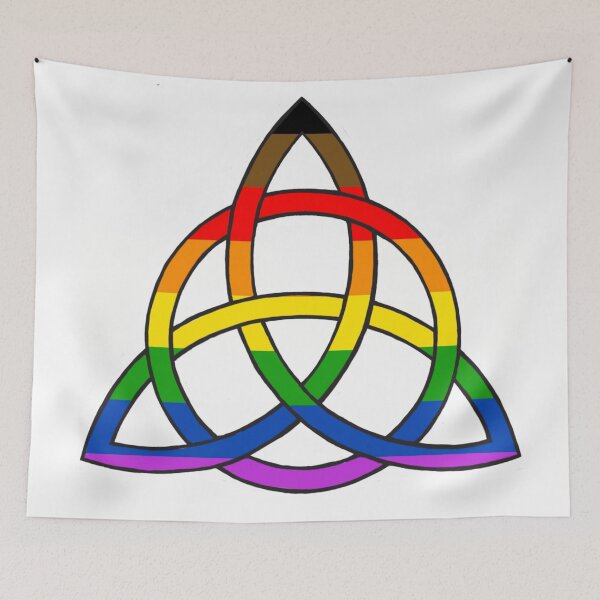Item preview, Rainbow Triquetra designed and sold by tlims287.