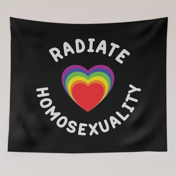 Item preview, Radiate Homosexuality designed and sold by Zerasu.