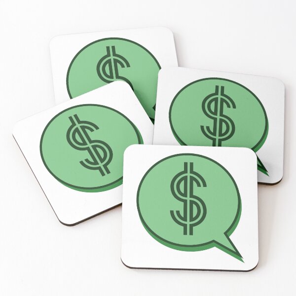 Item preview, Dollar Sign Speech Bubble designed and sold by Zethinova.