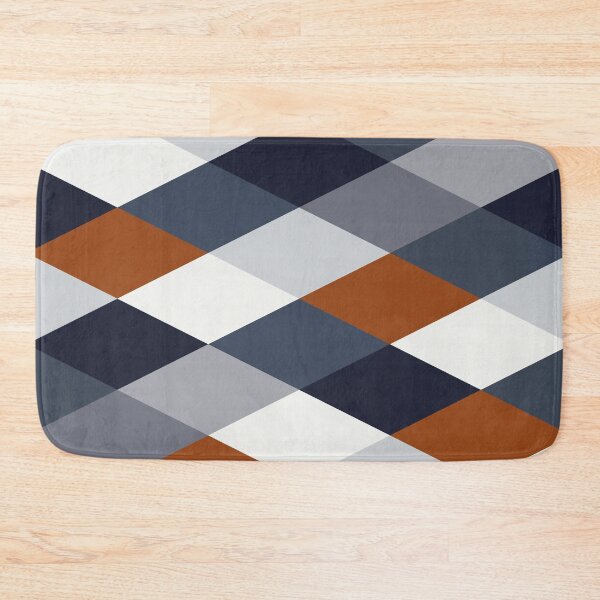 Item preview, Navy Rust Geometry VIIB designed and sold by BlertaDK.
