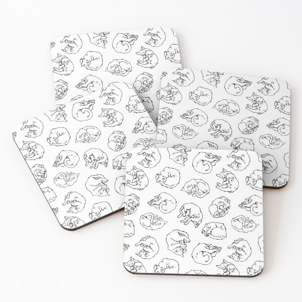 Item preview, Sleeping cats designed and sold by adrstefanska.