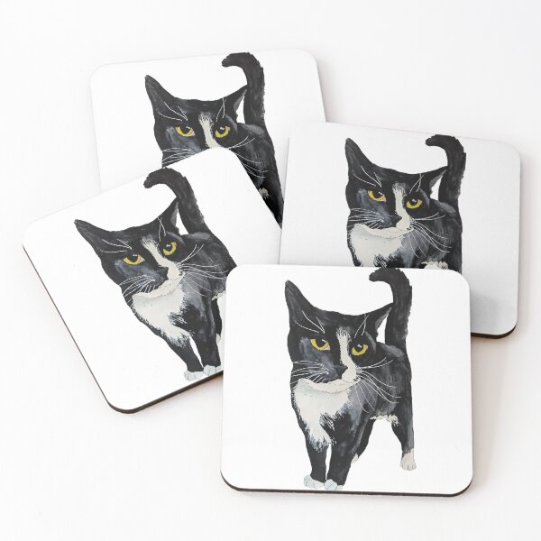 Item preview, Tuxedo cat designed and sold by LKEngle.
