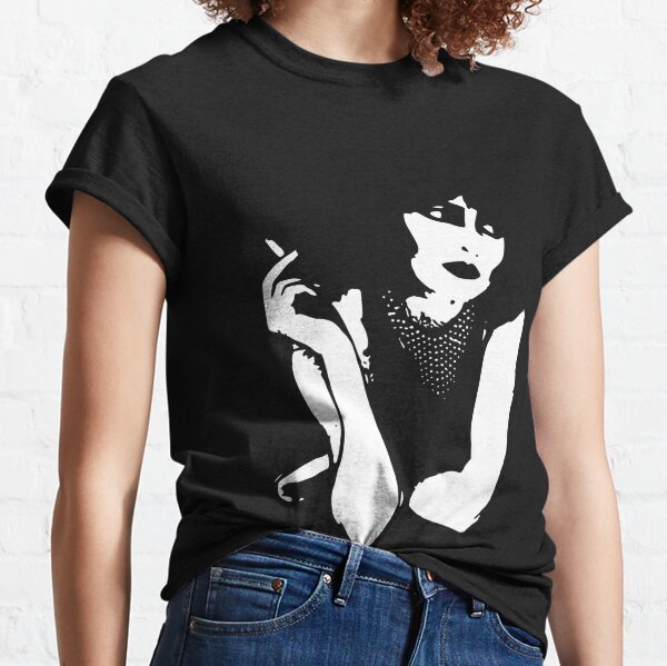 Siouxsie Smoking Cigarette Classic T-Shirt