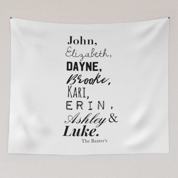 Item preview, Karen Kingsbury's The Baxter's designed and sold by ArtworkBySarahN.